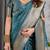 Rama elegant zari woven banarasi silk sarees with attached blouse