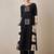 Women Printed Panelled Thread Work Kurta with Trousers