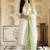 Women Floral Embroidered Thread Work Cotton Kurta with Trousers & With Dupatta