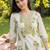 Women Floral Printed Cotton Kurta with Trousers & With Dupatta