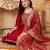 Women Ethnic Motifs Embroidered Thread Work Kurta with Trousers & With Dupatta