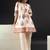 Women Floral Printed Pleated Cotton Kurti with Trousers