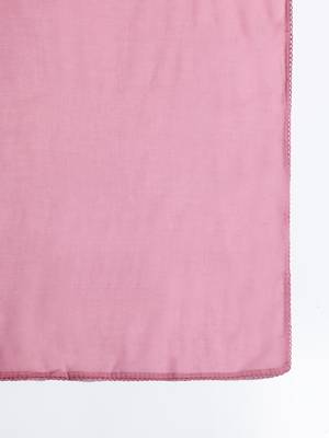 Embroidered Cotton Kurta with Trousers & Dupatta 4