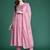 Embroidered Cotton Kurta with Trousers & Dupatta