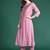 Embroidered Cotton Kurta with Trousers & Dupatta