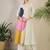 Women Geometric Printed Cotton Kurta with Trousers