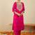 Women Ethnic Motifs Embroidered Sequinned Kurta with Trousers & Dupatta