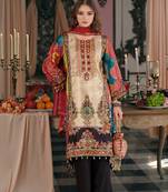 Women Ethnic Motifs Printed Mirror Work Kurta with Palazzos & With Dupatta