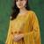 Women Ethnic Motifs Embroidered Thread Work Kurta with Trousers & With Dupatta