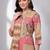 Women Printed Cotton Kurta with Trousers