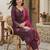 Women Ethnic Motifs Embroidered Sequinned Liva Kurta with Trousers & With Dupatta