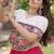 NAVRATRI  Flared Lehenga & Multicolor Kutchi Embroidered Blouse Set-full stitched free size