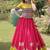 NAVRATRI  Flared Lehenga & Multicolor Kutchi Embroidered Blouse Set-full stitched free size
