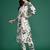 Women Floral Printed Beads and Stones Cotton Kurta with Trousers & With Dupatta