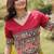 NAVRATRI  Flared Lehenga & Multicolor Kutchi Embroidered Blouse Set-full stitched free size
