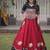 NAVRATRI  Flared Lehenga & Multicolor Kutchi Embroidered Blouse Set-full stitched free size