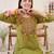 Women Ethnic Motifs Embroidered Thread Work Cotton Kurta with Trousers