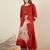 Women Ethnic Motifs Printed Thread Work Kurta with Palazzos