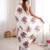 White chiffon digital print siroski diamond work saree