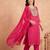 Women Striped Sequinned Kurta with Trousers & With Dupatta
