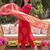 Women Ethnic Motifs Printed Cotton Kurta with Trousers & With Dupatta
