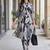 Women Floral Printed Cotton Kurta with Trousers