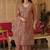 Women Floral Embroidered Panelled Beads and Stones Kurta with Trousers & With Dupatta