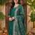 Women Ethnic Motifs Embroidered Thread Work Kurta with Trousers & With Dupatta