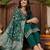 Women Ethnic Motifs Embroidered Thread Work Kurta with Trousers & With Dupatta