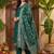 Women Ethnic Motifs Embroidered Thread Work Kurta with Trousers & With Dupatta
