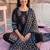 Women Ethnic Motifs Printed Cotton Kurta with Trousers & With Dupatta