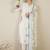 Women Floral Embroidered Cotton Kurta with Trousers & Dupatta