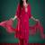 Women Ethnic Motifs Embroidered Thread Work Kurta with Trousers & With Dupatta