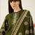 Floral Printed Thread Work Cotton Kurta With Palazzos & Dupatta
