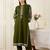 Floral Printed Thread Work Cotton Kurta With Palazzos & Dupatta
