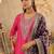 Embroidered Sequinned Kurta With Trousers & Dupatta