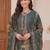 Women Ethnic Motifs Printed Cotton Kurta with Trousers & With Dupatta