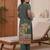 Women Ethnic Motifs Printed Cotton Kurta with Trousers & With Dupatta