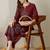 Women Floral Embroidered Thread Work Cotton Kurta with Trousers