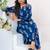 Women Ethnic Motifs Printed Beads and Stones Cotton Kurta with Trousers