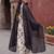 Women Floral Printed Thread Work Cotton Kurta with Trousers & With Dupatta