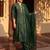 Women Panelled Liva Kurta with Trousers & With Dupatta