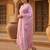 Floral Printed Mandarin Collar Kurta With Trousers & Dupatta