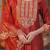 Ethnic Motifs Embroidered Liva Straight Kurta With Trousers & Dupatta