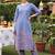 Women Floral Printed Cotton Kurta with Trousers