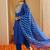 Leheriya Embroidered Georgette Straight Kurta With Trousers & Dupatta