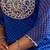 Leheriya Embroidered Georgette Straight Kurta With Trousers & Dupatta