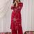 Floral Embroidered Beads And Stones Straight Kurta With Palazzos