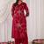 Floral Embroidered Beads And Stones Straight Kurta With Palazzos