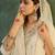 Ethnic Motifs Embroidered Panelled Thread Work Liva Kurta with Trousers & Dupatta